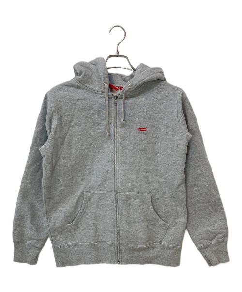 SUPREME（シュプリーム）SUPREME (シュプリーム) Small Box Logo Zip Up Hoodie グレー サイズ:Smallの古着・服飾アイテム