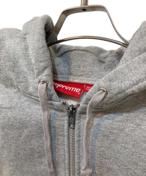 SUPREME（シュプリーム）SUPREME (シュプリーム) Small Box Logo Zip Up Hoodie グレー サイズ:Smallの古着・服飾アイテム