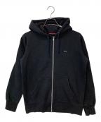 SUPREMEシュプリーム）の古着「Small Box Logo Zip Up Hoodie」｜ブラック