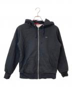 SUPREMEシュプリーム）の古着「16FW Small Box Thermal Zip Up Sweat」｜ブラック