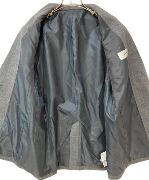 FRAY ID（フレイ アイディー）FRAY ID (フレイ アイディー) シングルビッグジャケット グレーの古着・服飾アイテム