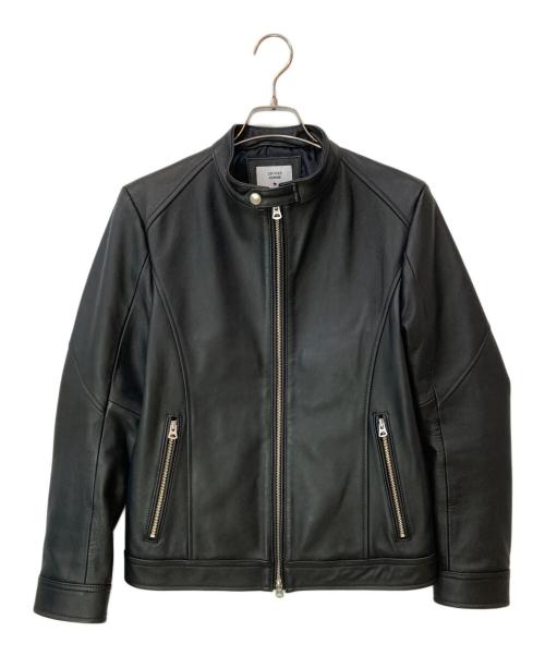 291295=HOMME（ニーキューイチニーキューゴオム）291295=HOMME (ニーキューイチニーキューゴオム) シングルライダースジャケット ブラック サイズ:2の古着・服飾アイテム