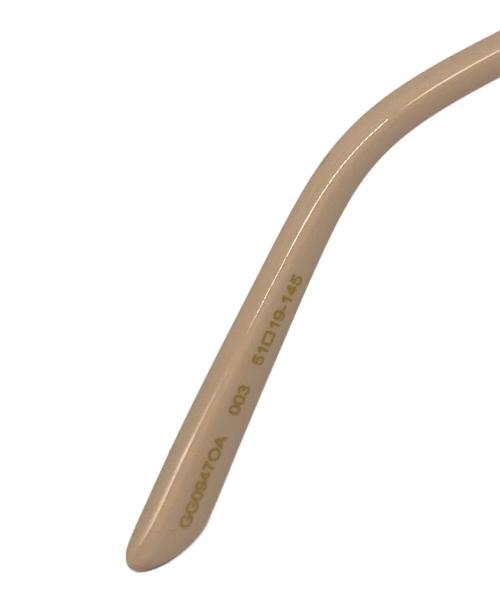 GUCCI（グッチ）GUCCI (グッチ) ボストン メガネ シルバー サイズ:51□19-145-45の古着・服飾アイテム