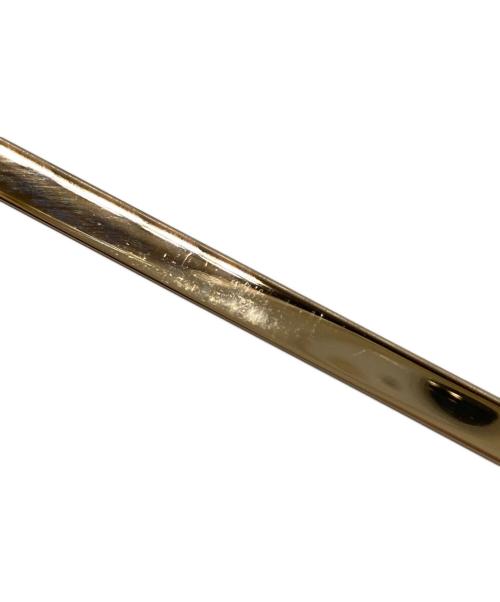 GUCCI（グッチ）GUCCI (グッチ) ボストン メガネ シルバー サイズ:51□19-145-45の古着・服飾アイテム