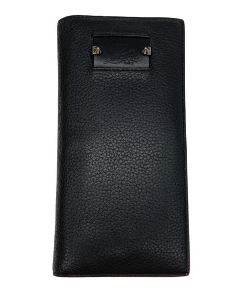 Christian Louboutin（クリスチャン・ルブタン）Christian Louboutin (クリスチャン・ルブタン) NAXOS Continental 長財布 ブラック サイズ:-の古着・服飾アイテム
