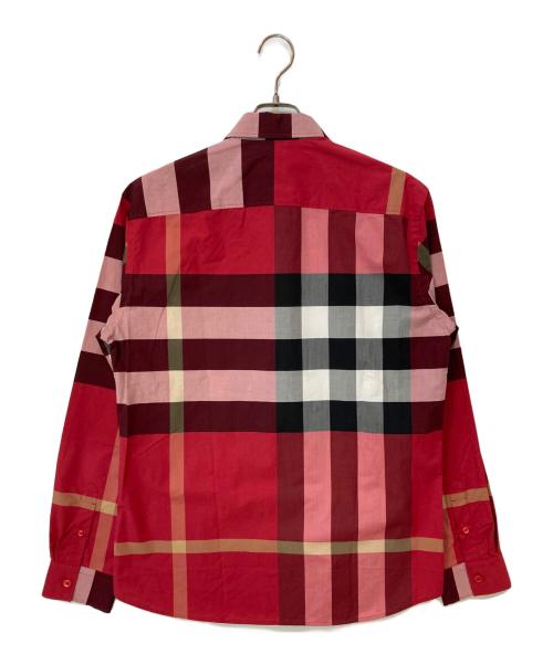 BURBERRY（バーバリー）BURBERRY (バーバリー) Parade Red Check Print Shirt レッド サイズ:Lの古着・服飾アイテム