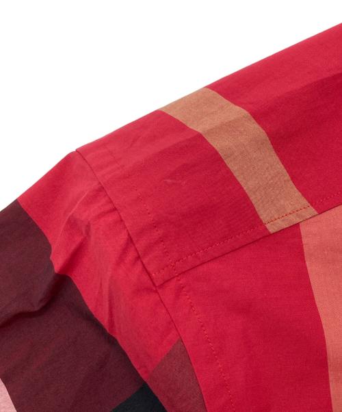 BURBERRY（バーバリー）BURBERRY (バーバリー) Parade Red Check Print Shirt レッド サイズ:Lの古着・服飾アイテム