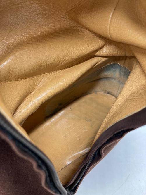 HERMES（エルメス）HERMES (エルメス) コンスタンス スウェードロングブーツ ブラウン サイズ:36の古着・服飾アイテム