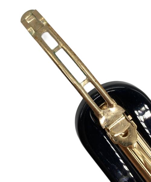 PRADA（プラダ）PRADA (プラダ) プレックス ヘアクリップ ブラック サイズ:-の古着・服飾アイテム