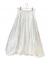 Apuweiser-riche (アプワイザーリッシェ) ツマミタックバルーンスカート ホワイト サイズ:1：7000円