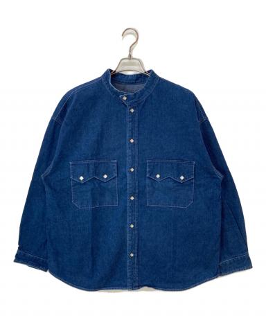 『TEN DENIM SHT SNAP BUTTON 青 M』 TEN DENIM SHT SNAP BUTTON 青 M』 TEN DENIM SHT SNAP BUTTON 青 M