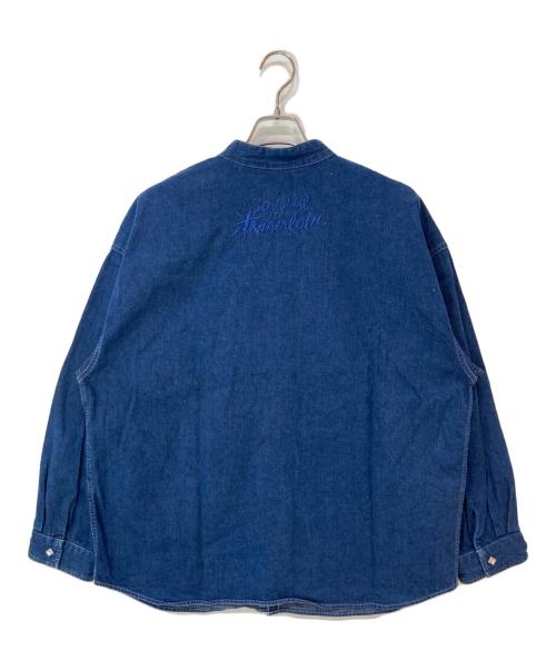 TENDERLOIN（テンダーロイン）TENDERLOIN (テンダーロイン) DENIM SHT SNAP BUTTON WASH インディゴ サイズ:Lの古着・服飾アイテム
