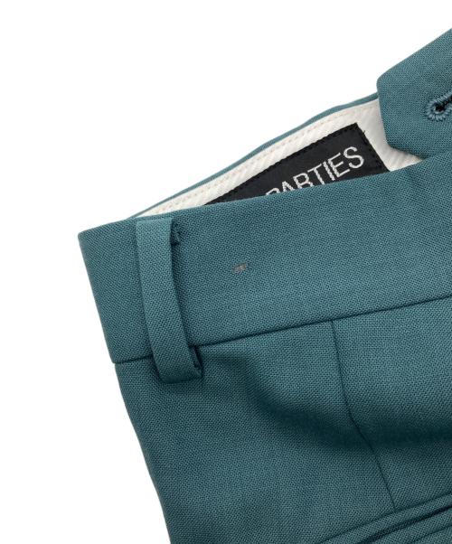 WACKO MARIA（ワコマリア）WACKO MARIA (ワコマリア) DORMEUIL (ドーメル) PLEATED TROUSERS グレー サイズ:Mの古着・服飾アイテム