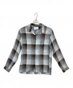 SUGARHILLシュガーヒル）の古着「OMBRE OPEN-COLLAR SHIRT」｜グレー