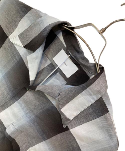 SUGARHILL（シュガーヒル）SUGARHILL (シュガーヒル) OMBRE OPEN-COLLAR SHIRT グレー サイズ:2の古着・服飾アイテム