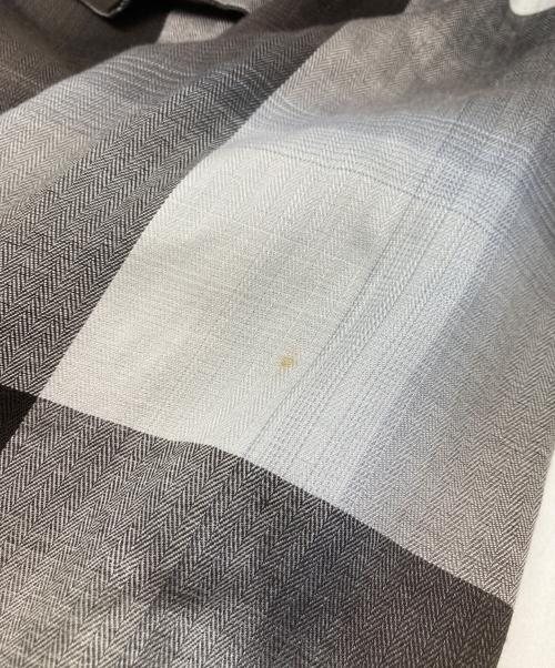 SUGARHILL（シュガーヒル）SUGARHILL (シュガーヒル) OMBRE OPEN-COLLAR SHIRT グレー サイズ:2の古着・服飾アイテム