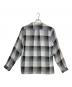 SUGARHILL (シュガーヒル) OMBRE OPEN-COLLAR SHIRT グレー サイズ:2：16000円