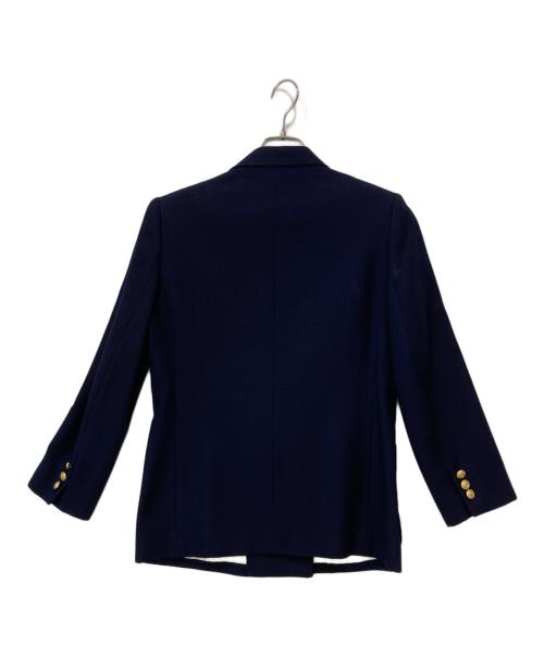 Burberry's（バーバリー）Burberry's (バーバリーズ) ウール金ボタンブレザー ネイビー サイズ:7の古着・服飾アイテム