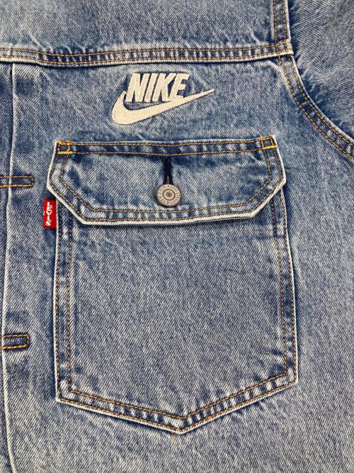 NIKE（ナイキ）NIKE (ナイキ) LEVI'S (リーバイス) Denim Trucker Jacket Light Indigo サイズ:XLの古着・服飾アイテム