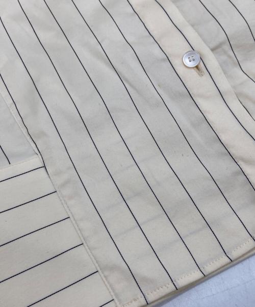 DES PRES（デ プレ）DES PRES (デ プレ) ソフトストレッチサテン バックブラウジングブラウス アイボリー サイズ:-の古着・服飾アイテム