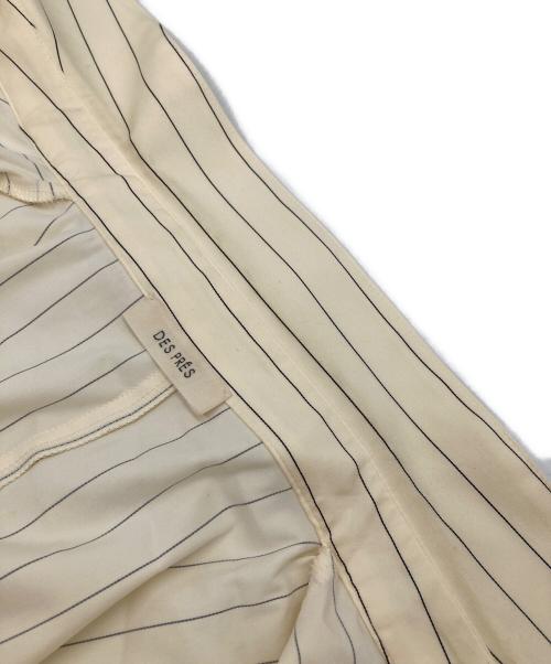 DES PRES（デ プレ）DES PRES (デ プレ) ソフトストレッチサテン バックブラウジングブラウス アイボリー サイズ:-の古着・服飾アイテム
