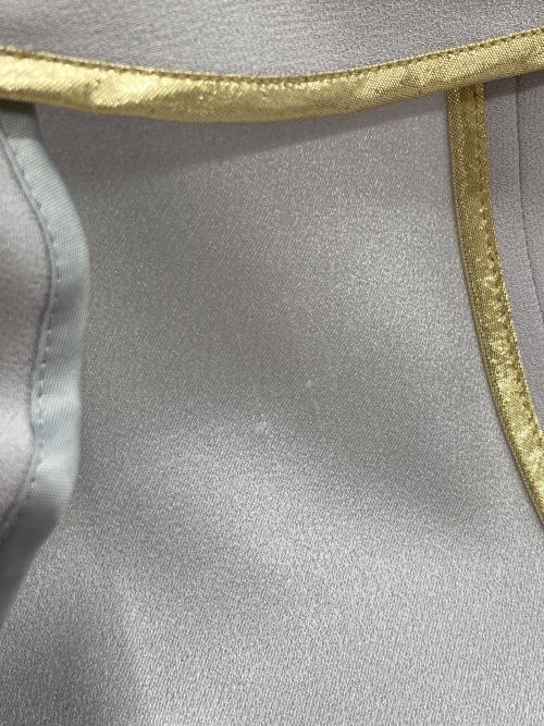 BEIGE（ベイジ）BEIGE (ベイジ) CINDYダブルカラージャケット グレー サイズ:6の古着・服飾アイテム