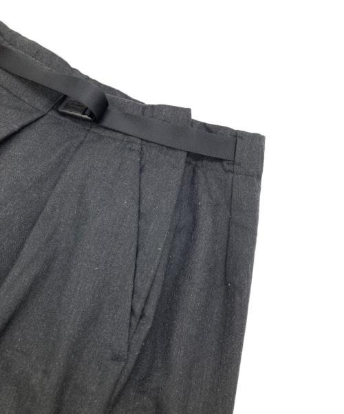 THE NORTHFACE PURPLELABEL（ザ・ノースフェイス パープルレーベル）THE NORTHFACE PURPLELABEL (ザ・ノースフェイス パープルレーベル) Combat Wool Plaid Wide Pants グレー サイズ:Sの古着・服飾アイテム