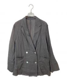 SHIPS（シップス）の古着「ラミー 4 シアー ジャケット」｜ブラック