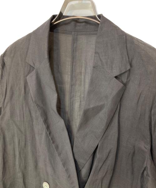 SHIPS（シップス）SHIPS (シップス) ラミー 4 シアー ジャケット ブラック サイズ:38の古着・服飾アイテム