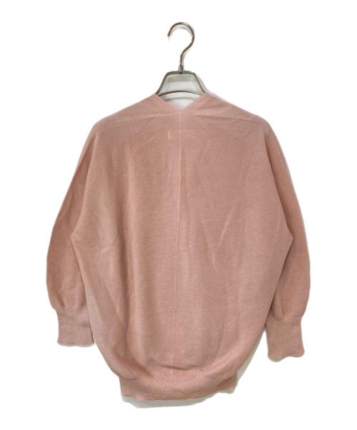 RIVE DROITE（リヴドロワ）RIVE DROITE (リヴドロワ) ライトギマバックボリュームニット ピンク サイズ:Fの古着・服飾アイテム