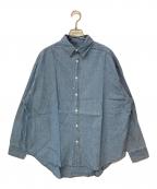 FRAMeWORKフレームワーク）の古着「ダンガリーシャツ2」｜ブルー