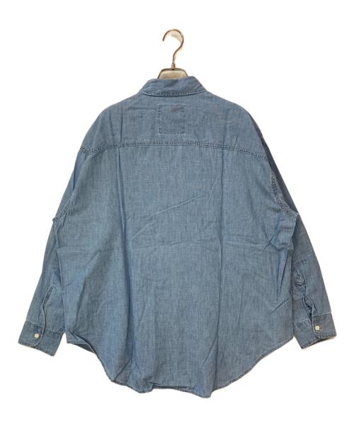 FRAMeWORK（フレームワーク）FRAMeWORK (フレームワーク) ダンガリーシャツ2 ブルー サイズ:Fの古着・服飾アイテム
