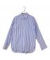 DEUXIEME CLASSE（ドゥーズィエム クラス）の古着「washer ストライプ シャツ」｜ホワイト×ブルー