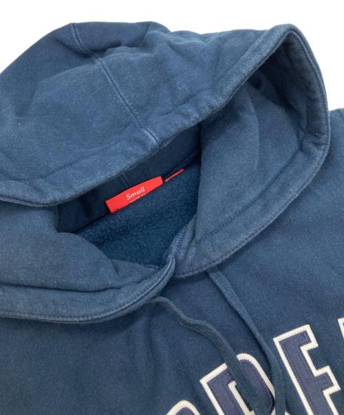 SUPREME（シュプリーム）SUPREME (シュプリーム) 16FW Color Blocked Arc Logo Hooded Sweatshirt ネイビー サイズ:Sの古着・服飾アイテム