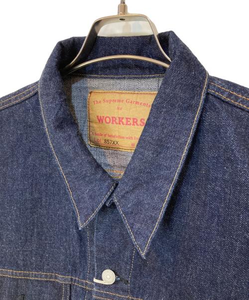 WORKERS（ワーカーズ）WORKERS (ワーカーズ) 857XX 3rd Type デニムジャケット インディゴ サイズ:42の古着・服飾アイテム