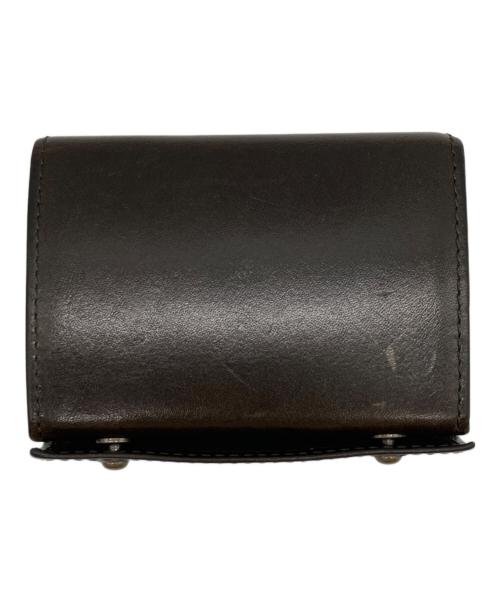 M+（エムピウ）M+ (エムピウ) millefoglieⅡ P25 BUSCHETO BU.bosco コンパクトウォレット BU.bosco×choco サイズ:-の古着・服飾アイテム