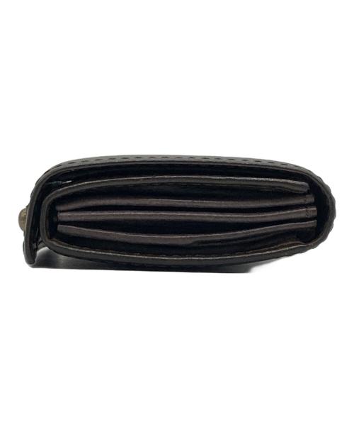 M+（エムピウ）M+ (エムピウ) millefoglieⅡ P25 BUSCHETO BU.bosco コンパクトウォレット BU.bosco×choco サイズ:-の古着・服飾アイテム