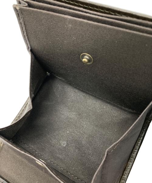 M+（エムピウ）M+ (エムピウ) millefoglieⅡ P25 BUSCHETO BU.bosco コンパクトウォレット BU.bosco×choco サイズ:-の古着・服飾アイテム