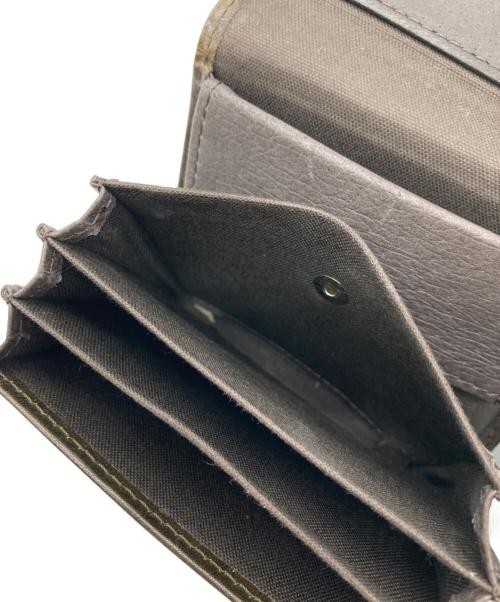 M+（エムピウ）M+ (エムピウ) millefoglieⅡ P25 BUSCHETO BU.bosco コンパクトウォレット BU.bosco×choco サイズ:-の古着・服飾アイテム