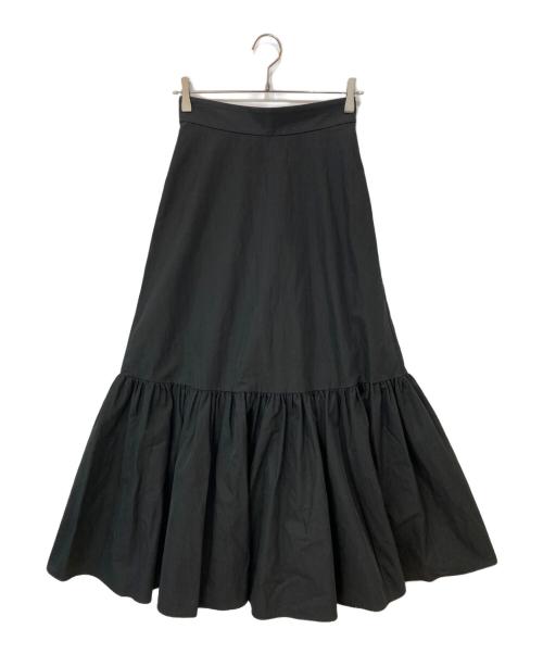 CLANE（クラネ）CLANE (クラネ) ボリュームティアードマキシスカート ブラック サイズ:1の古着・服飾アイテム