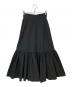 CLANE (クラネ) ボリュームティアードマキシスカート ブラック サイズ:1：3500円