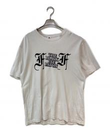 THE BLACK EYE PATCH×Fake Ass Flowers（ブラックアイパッチ×フェイク アス フラワーズ）の古着「FBF LOGO TEE」｜ホワイト