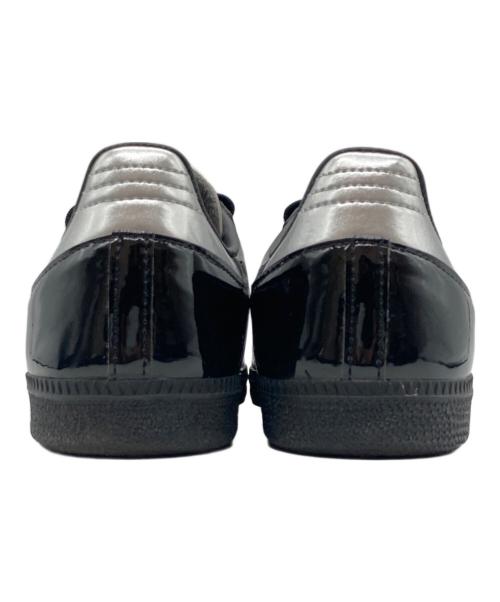 adidas（アディダス）adidas (アディダス) ATMOS (アトモス) Samba Tuxedo ローカットスニーカー ブラック×シルバー サイズ:US5 1/2の古着・服飾アイテム