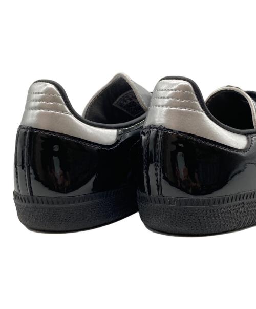 adidas（アディダス）adidas (アディダス) ATMOS (アトモス) Samba Tuxedo ローカットスニーカー ブラック×シルバー サイズ:US5 1/2の古着・服飾アイテム