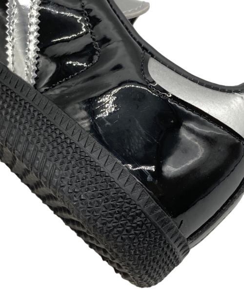 adidas（アディダス）adidas (アディダス) ATMOS (アトモス) Samba Tuxedo ローカットスニーカー ブラック×シルバー サイズ:US5 1/2の古着・服飾アイテム