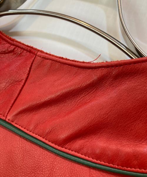 NIKE（ナイキ）NIKE (ナイキ) SUPREME (シュプリーム) 19FW Leather Baseball Jersey レッド サイズ:Mの古着・服飾アイテム