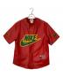NIKE（ナイキ）の古着「19FW Leather Baseball Jersey」｜レッド