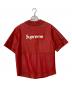 NIKE (ナイキ) SUPREME (シュプリーム) 19FW Leather Baseball Jersey レッド サイズ:M：40000円