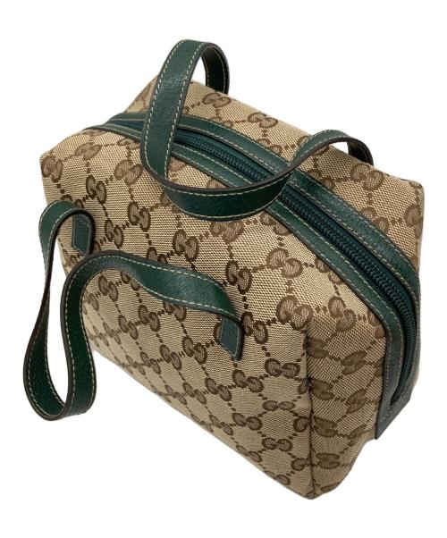 GUCCI（グッチ）GUCCI (グッチ) GGキャンバス ハンドバッグ ベージュ サイズ:-の古着・服飾アイテム