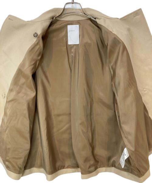 Noble（ノーブル）Noble (ノーブル) コットンダブルクロスハーフコート ベージュ サイズ:36の古着・服飾アイテム